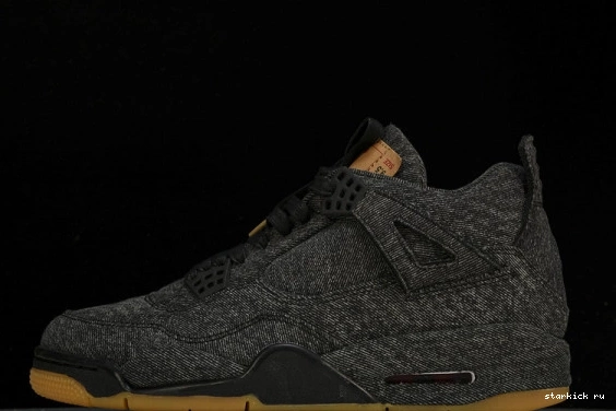 Jordan AO2571-001 4 Retro AO2571-001 Levis  - Denim Levis Air Black NRG 0804